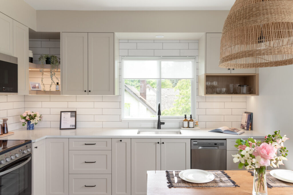 White country kitchen renovation by iForest Design Build